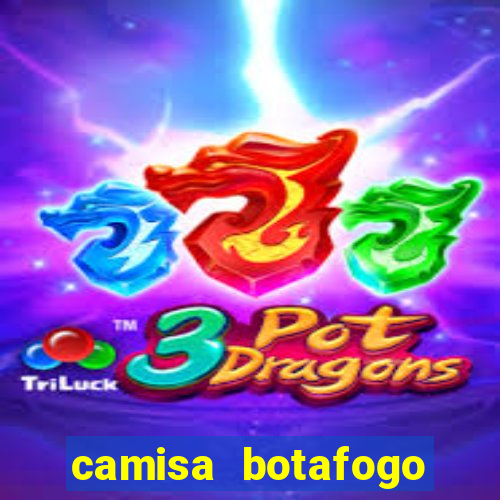 camisa botafogo plus size